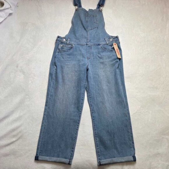 New Plus 20W Levi's stretch jean overalls in Blue Maple denim - Picture 1 of 12